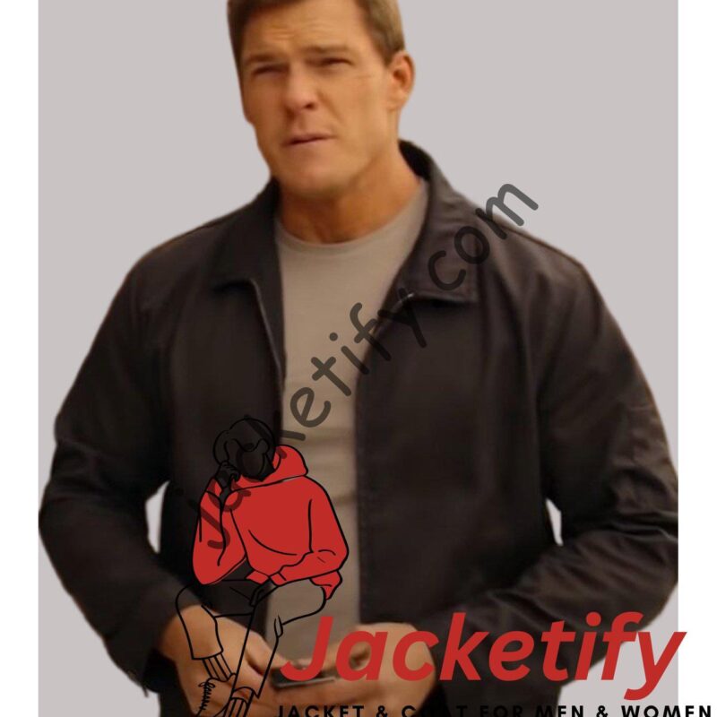 Reacher Alan Ritchson Black Jacket