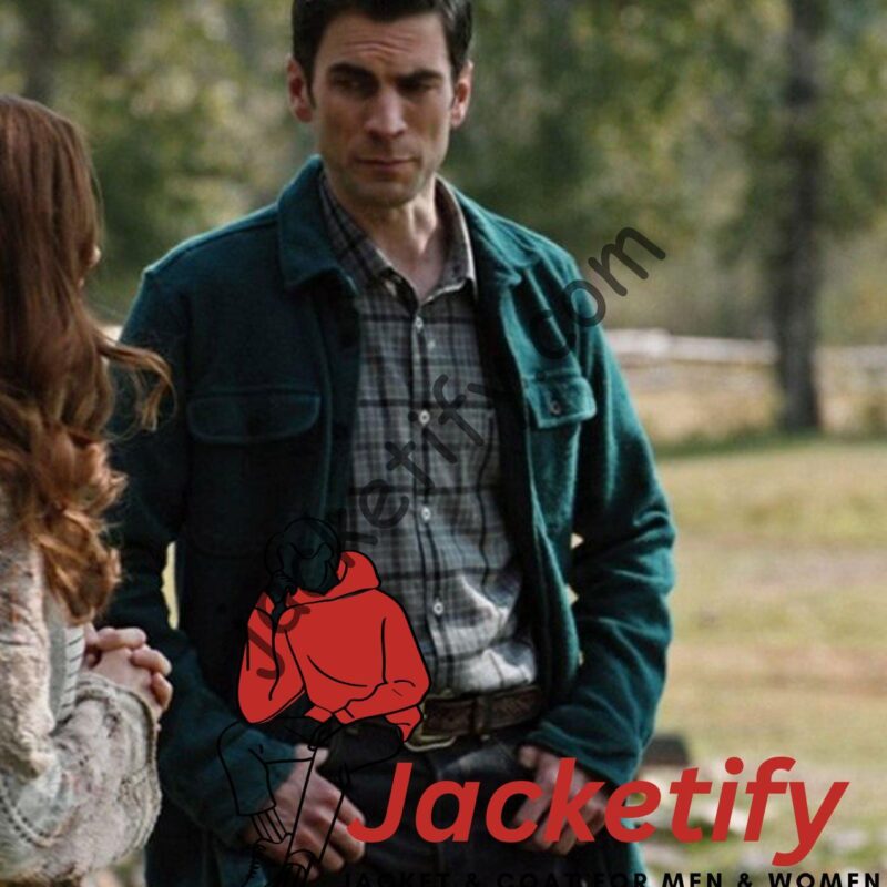 Yellowstone Season 04 Wes Bentley Green Jacket