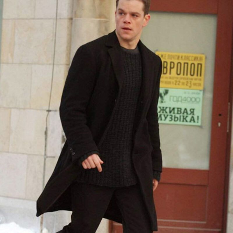 The Bourne Supremacy Matt Damon Coat