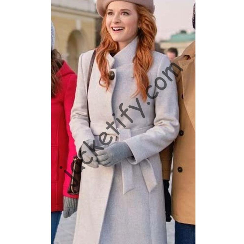 Sarah Drew Christmas in Vienna Coat