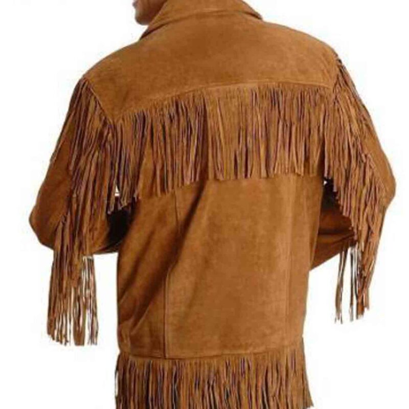 Midnight Cowboy Joe Buck Fringe Brown Jacket