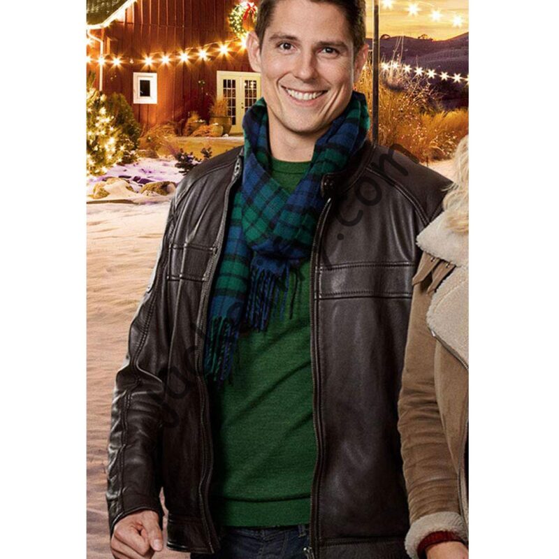 A Veteran’s Christmas Sean Faris Leather Jacket