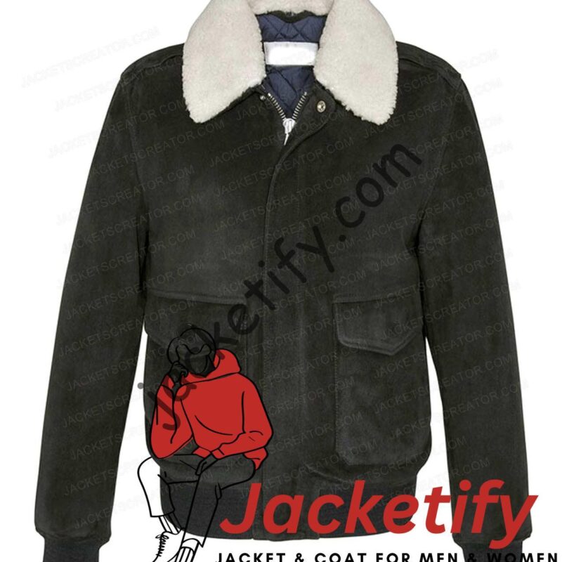 Jack Martin La Brea Jacket with Fur Collar