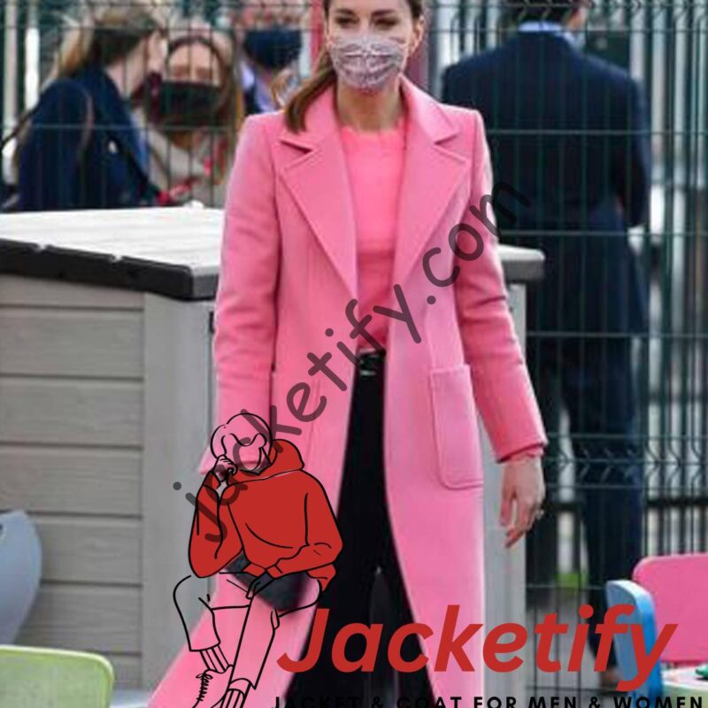 Kate Middleton Duchess of Cambridge Pink Coat