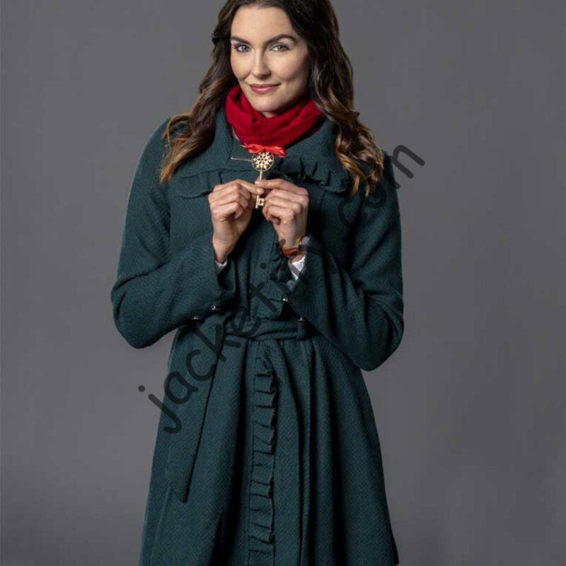 Unlocking Christmas Taylor Cole Green Coat