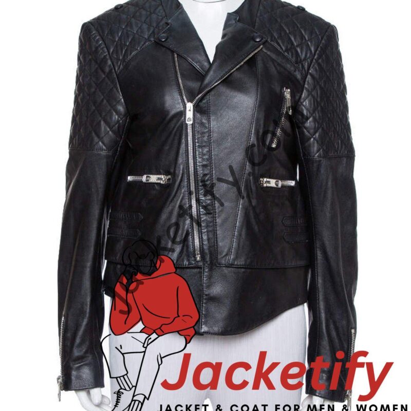 Kris Jenner KUWTK Season 9 Leather Jacket