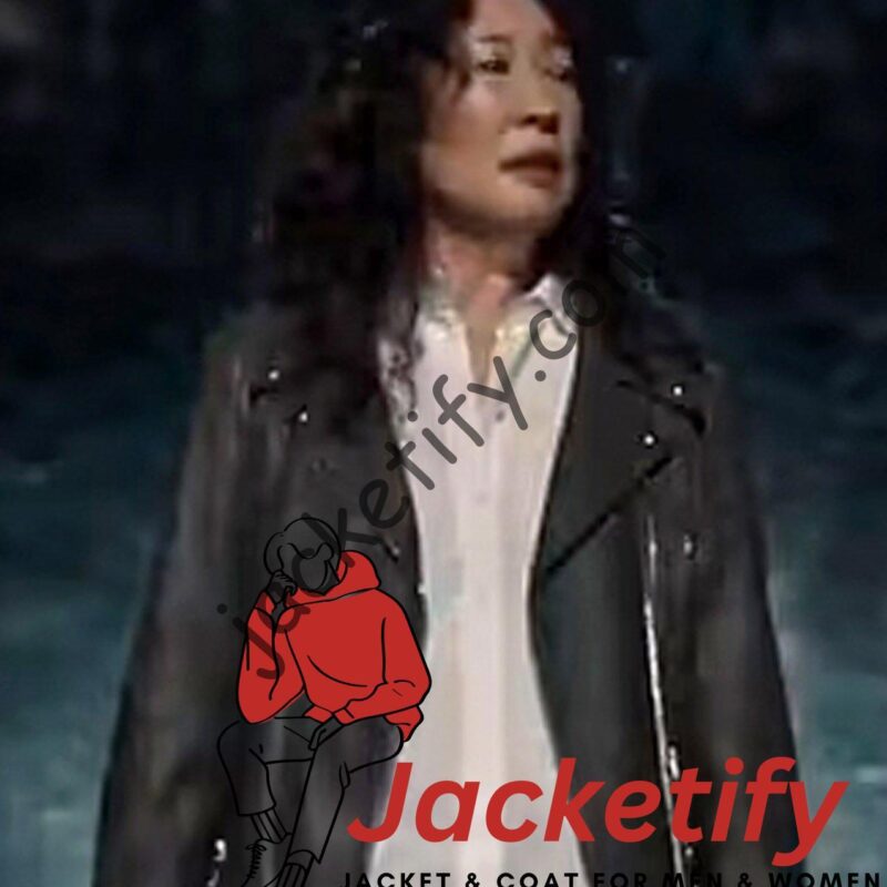 Killing Eve Season 4 Sandra Oh Leather Jacket