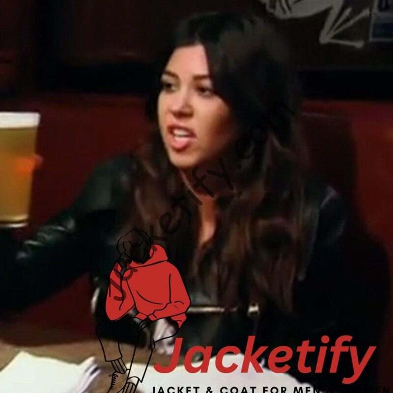 Kourtney Kardashian KUWTK S09 Leather Jacket