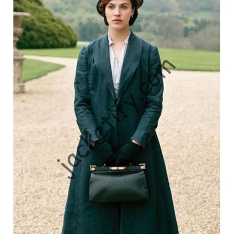 Downton Abbey A New Era Laura Carmichael Green Coat