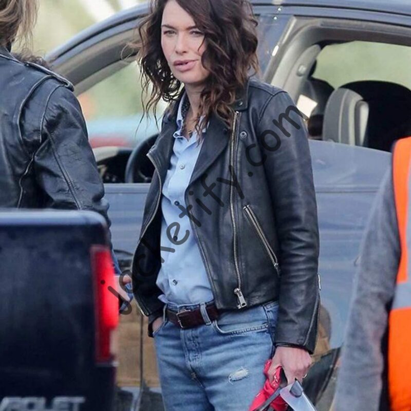 9 Bullets Lena Headey Leather Jacket