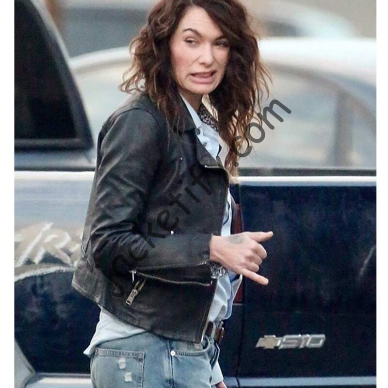 9 Bullets Lena Headey Leather Jacket