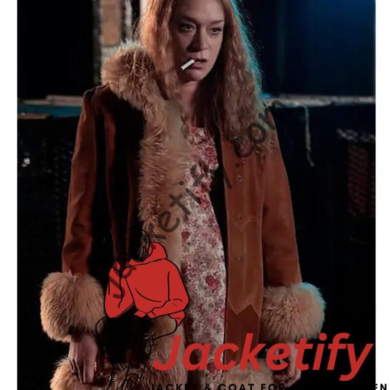 Russian Doll Chloe Sevigny Shearling Coat