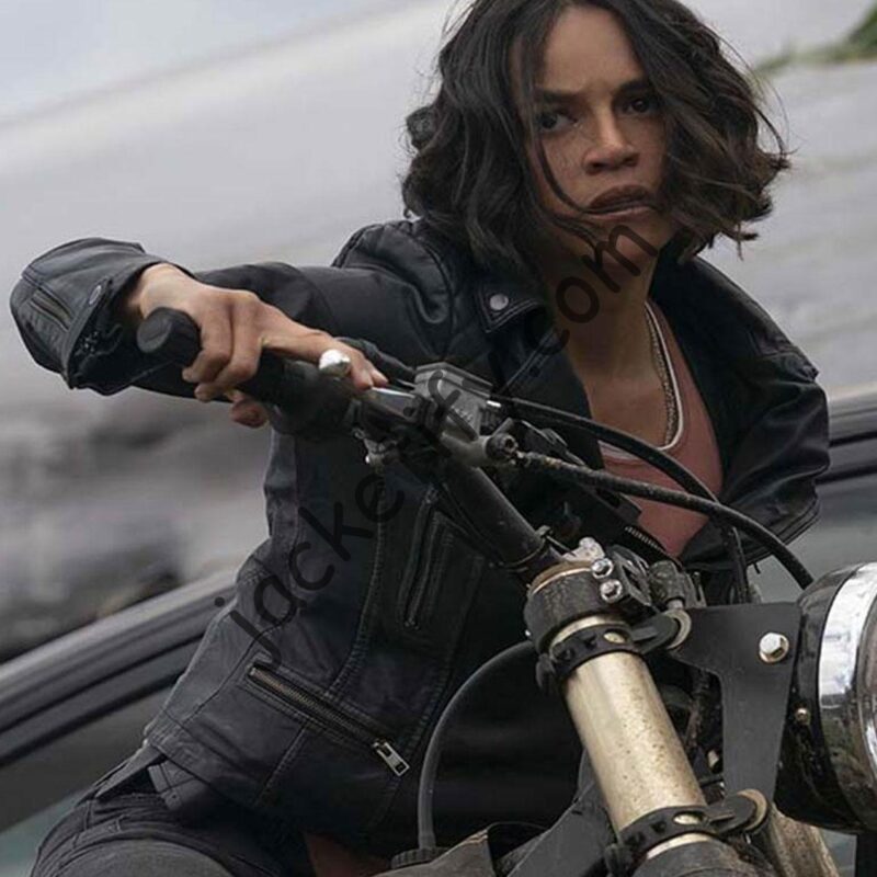 Letty Ortiz F9 Biker Leather Jacket