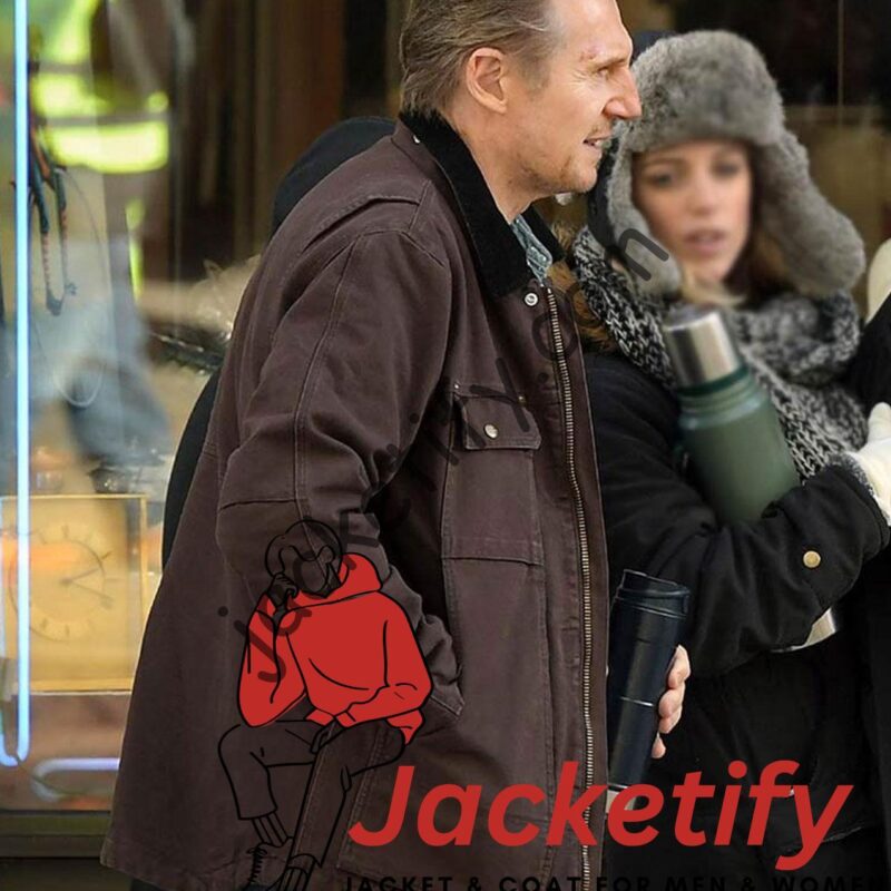 Liam Neeson Honest Thief Brown Jacket