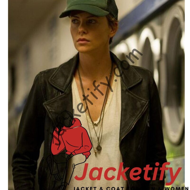 Charlize Theron Dark Places Leather Jacket