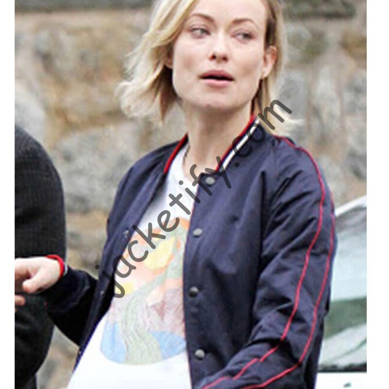 Life Itself Olivia Wilde Blue Jacket