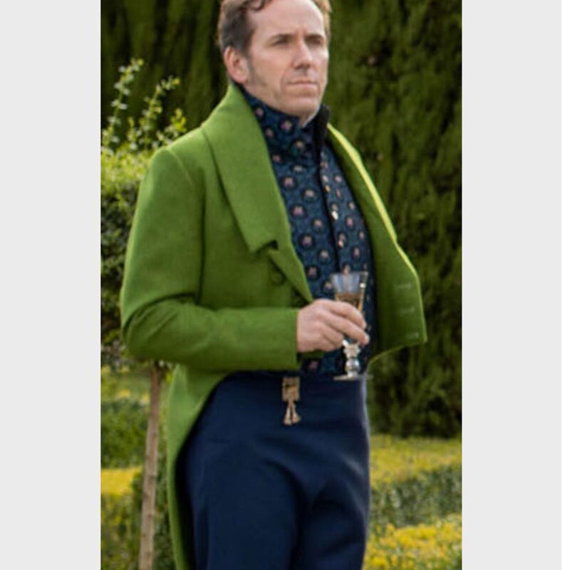 Bridgerton Ben Miller Green Tailcoat