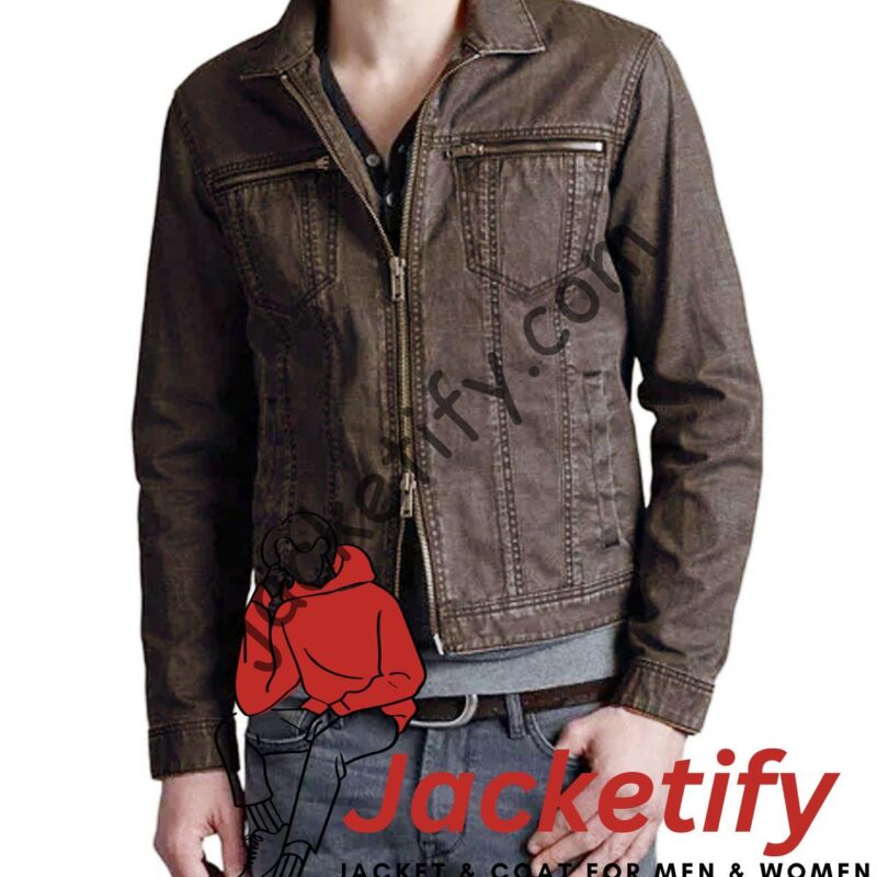 The Vampire Diaries S06 Chris Brochu Denim Jacket