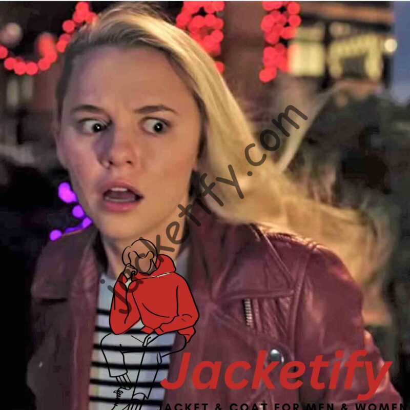 Goosebumps 2 Sarah Quinn Leather Jacket