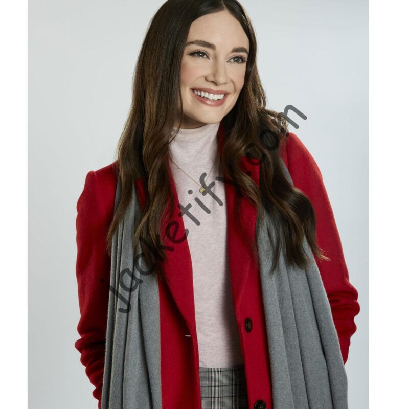 Mallory Jansen On the 12th Date of Christmas Red Coat