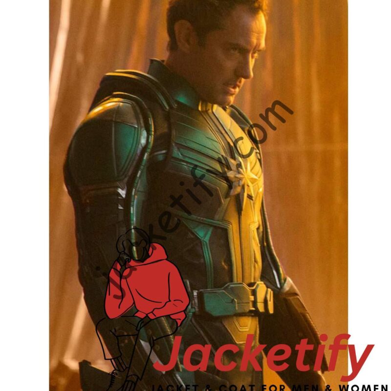 Captain Marvel Mar-Vell Leather Jacket