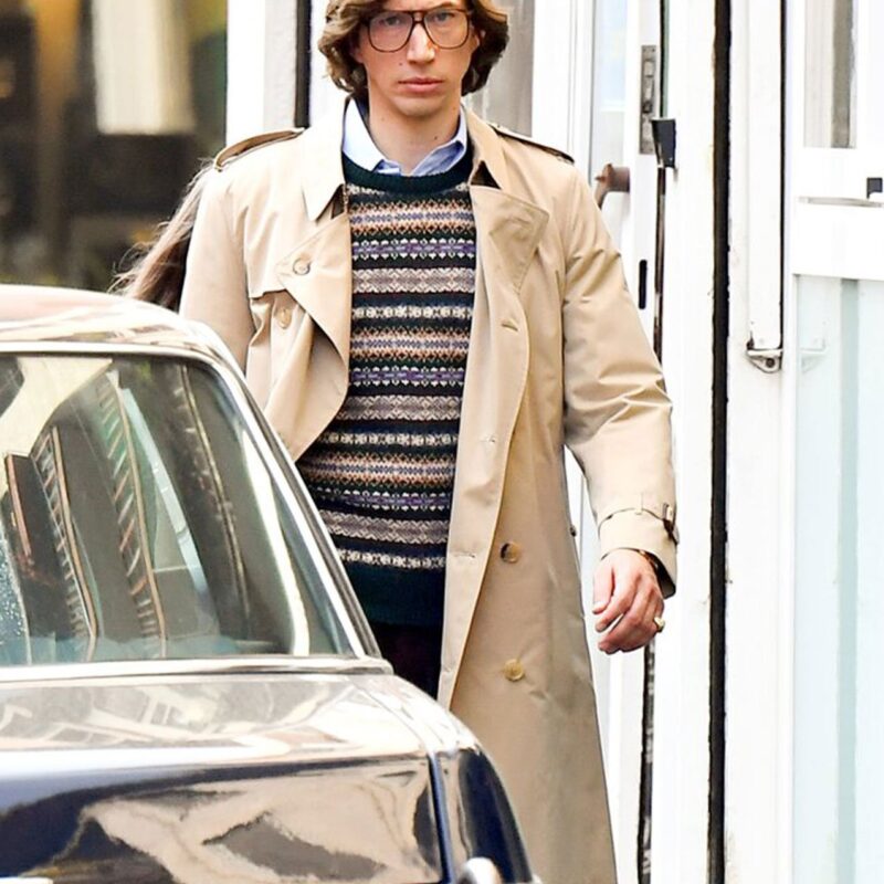 House of Gucci Adam Driver Trench Coat