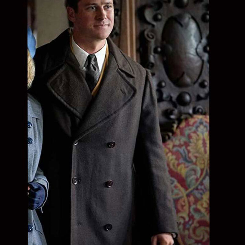 Armie Hammer Rebecca Coat