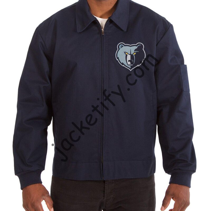 Workwear Memphis Grizzlies Navy Blue Jacket