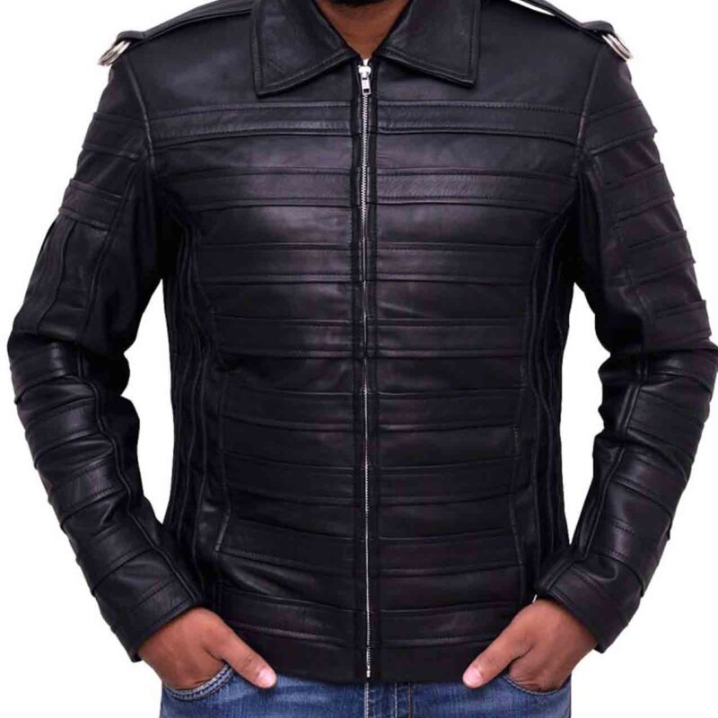Man In The Mirror Michael Jackson Black Leather Jacket