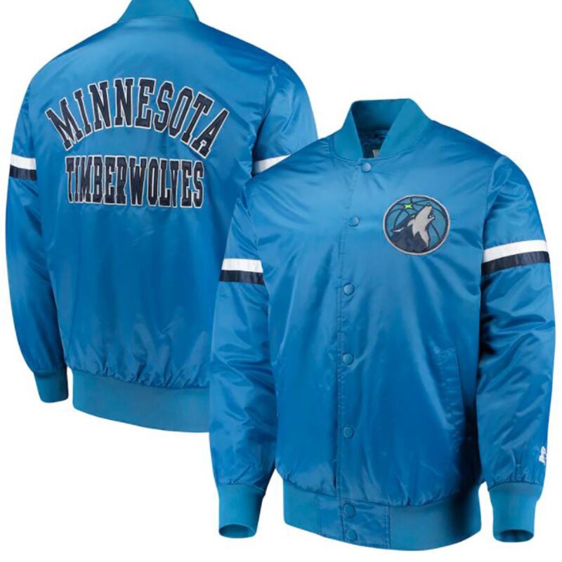 Starter Minnesota Timberwolves Blue Jacket