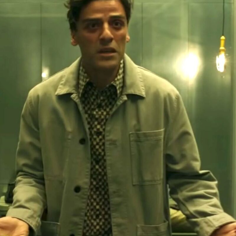 Oscar Isaac Moon Knight Grey Jacket