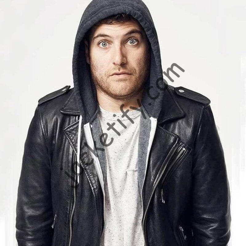 Adam Pally Most Likely to Murder Leather Jacket