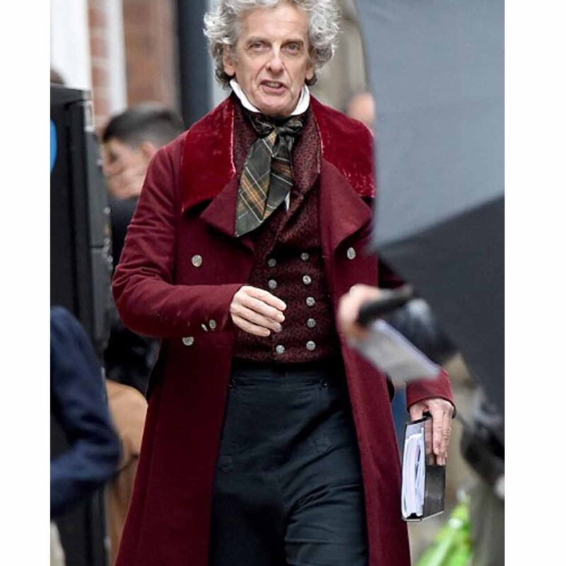 The Personal History of David Copperfield Peter Capaldi Red Coat