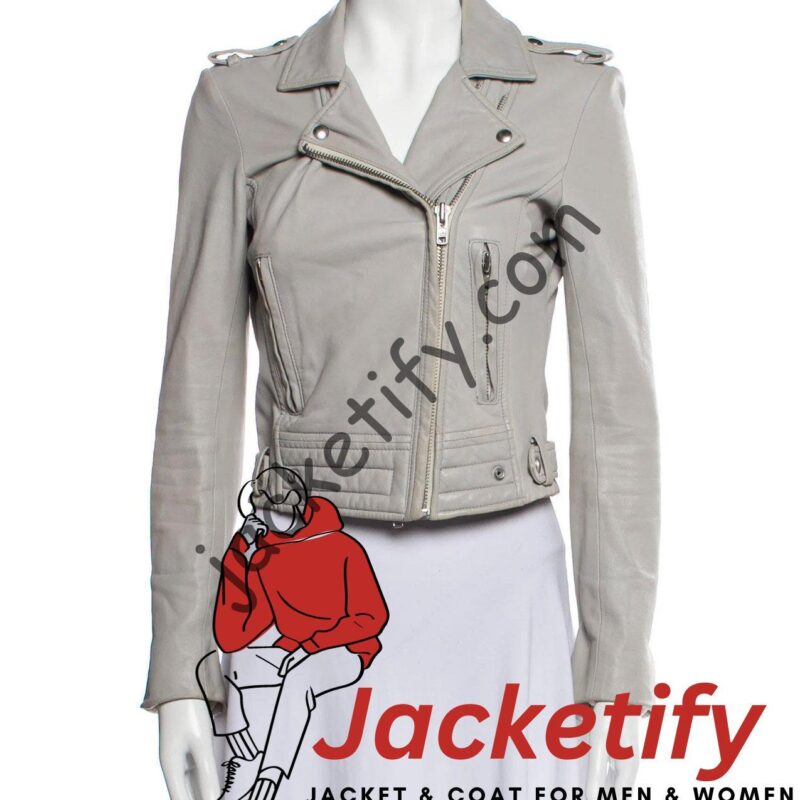 Kellie Pickler Nashville S02 Grey Leather Jacket