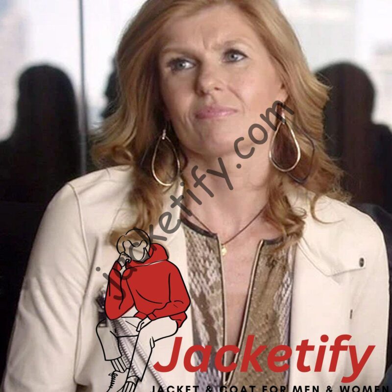 Nashville S02 Connie Britton White Leather Jacket