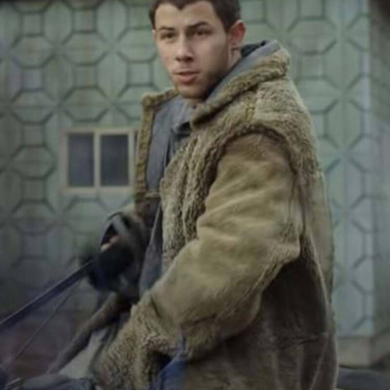 Chaos Walking Nick Jonas Sherpa Coat