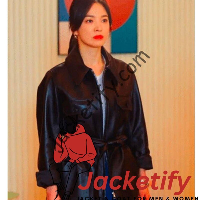 Now We Are Breaking Up Song Hye Kyo Leather Jacket