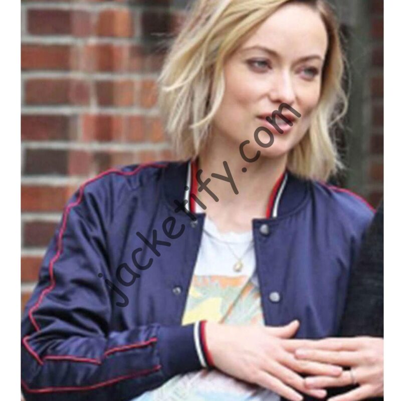 Life Itself Olivia Wilde Blue Jacket