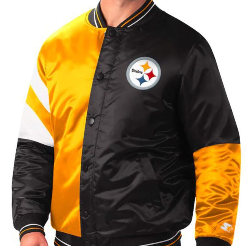Starter Pittsburgh Steelers Varsity Satin Jacket
