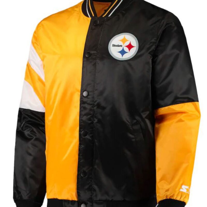 Starter Pittsburgh Steelers Varsity Satin Jacket