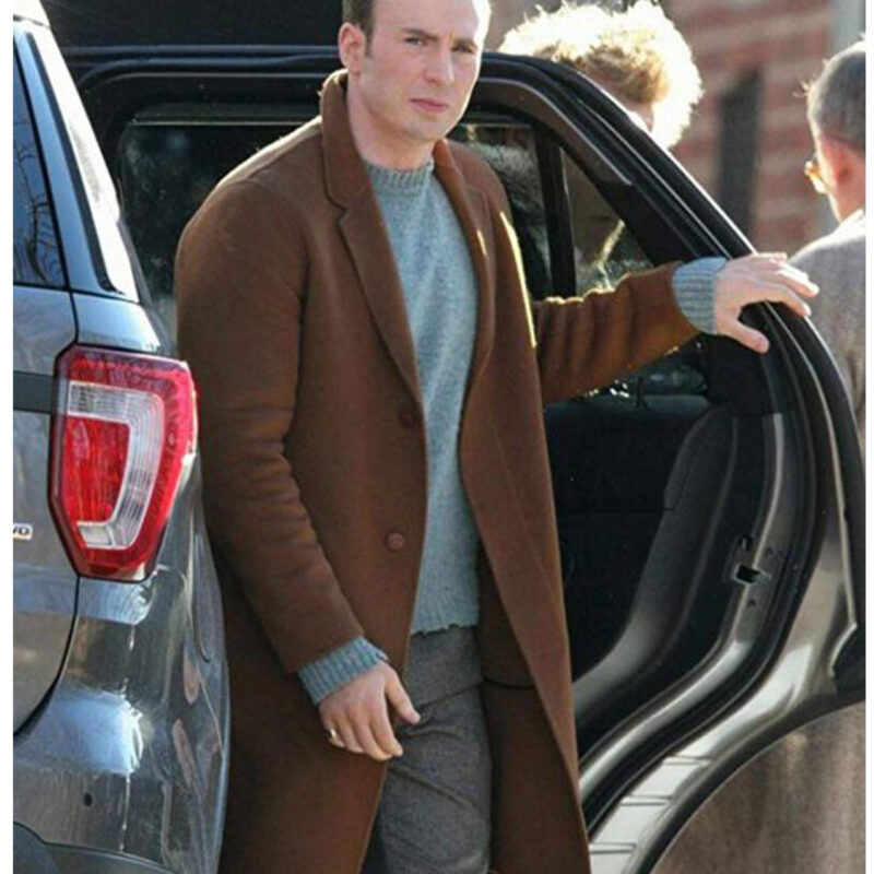 Chris Evans Knives Out Coat