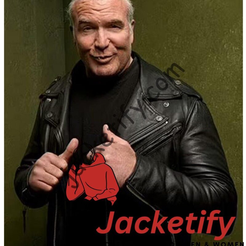 WWE Legend Razor Ramon Black Leather Jacket
