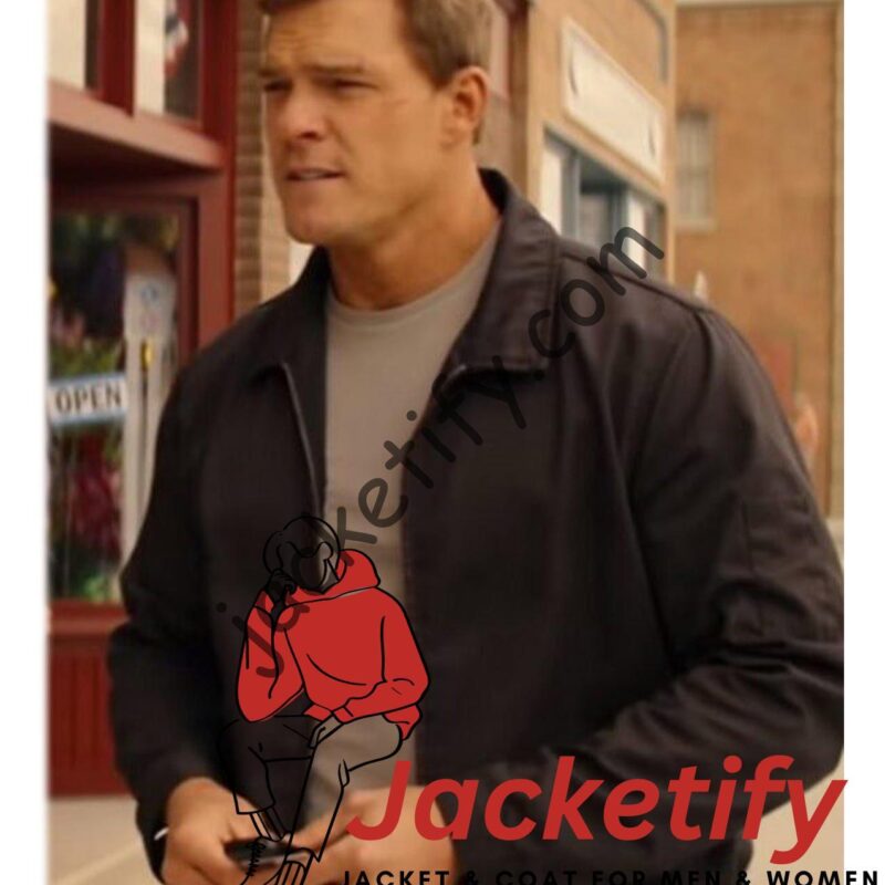 Reacher Alan Ritchson Black Jacket