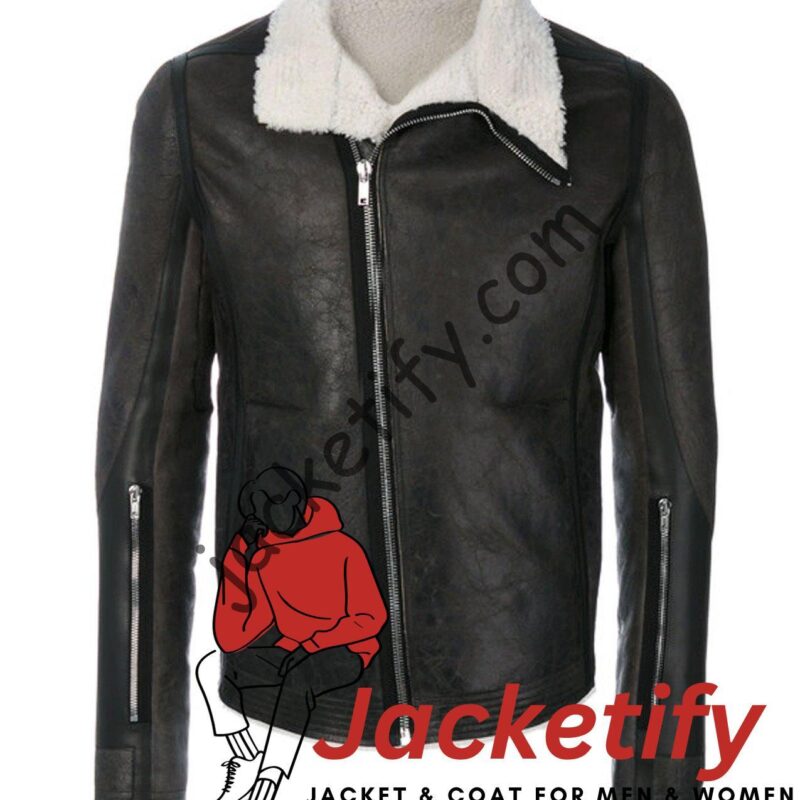 Erin Lichy Real Housewives of New York City Shearling Leather Jacket