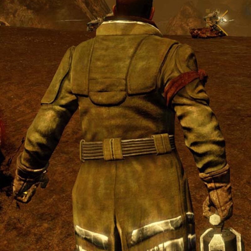 Red Faction Giant Bomb Leather Coat