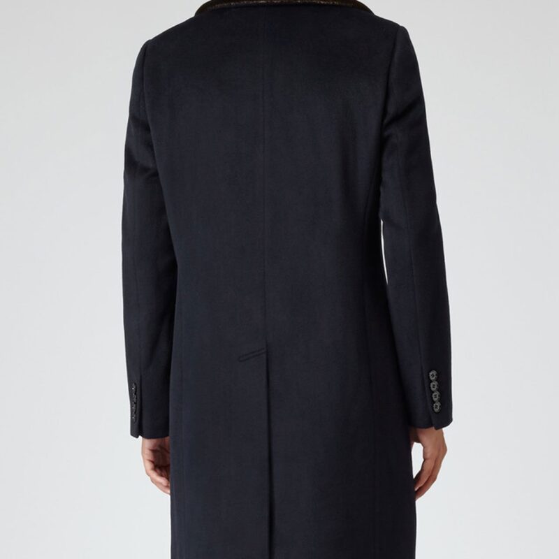 Men’s Reiss Brody Fur Shawl Collar Coat