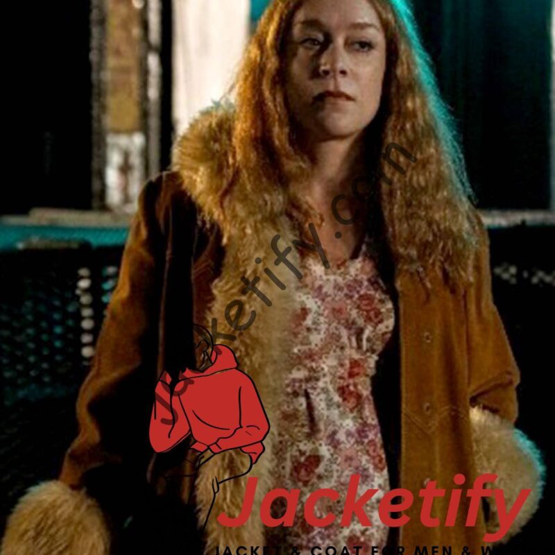 Russian Doll Chloe Sevigny Shearling Coat