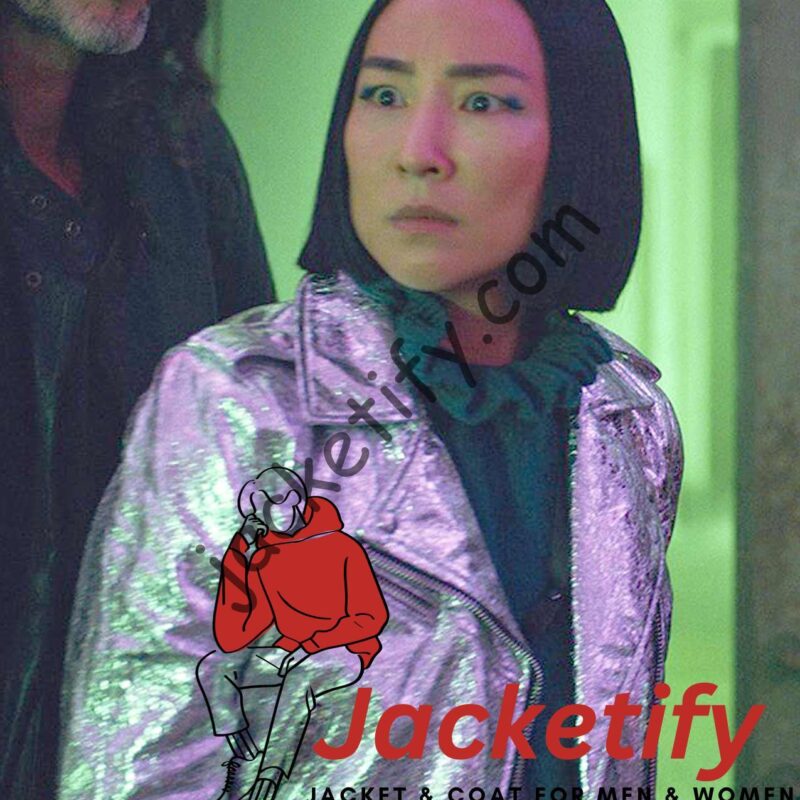 Russian Doll Greta Lee Leather Jacket