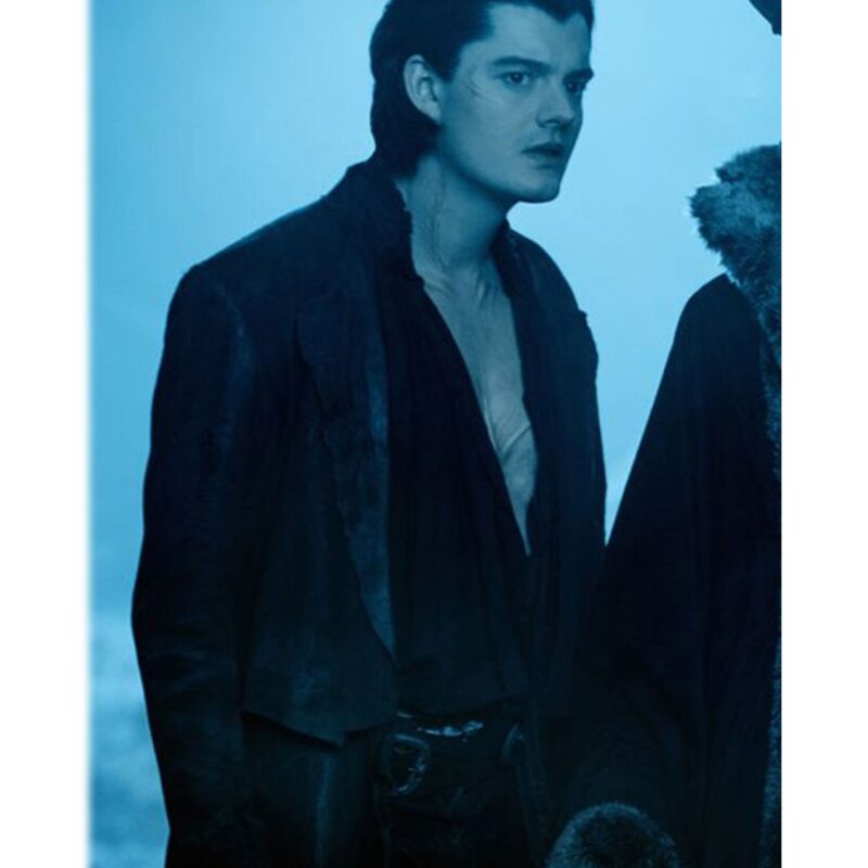 Maleficent Sam Riley Leather Coat