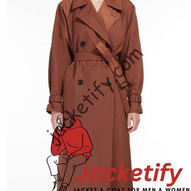 Rules of The Game Maxine Peake Brown Trench Coat